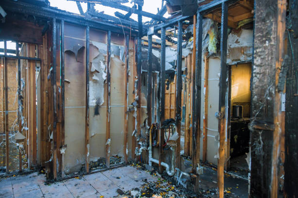 Professional Soot Cleanup technician working in Sun Valley, ID